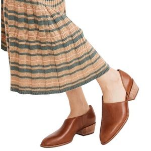 Madewell The Lucie Shoe in English Saddle Tan Leather